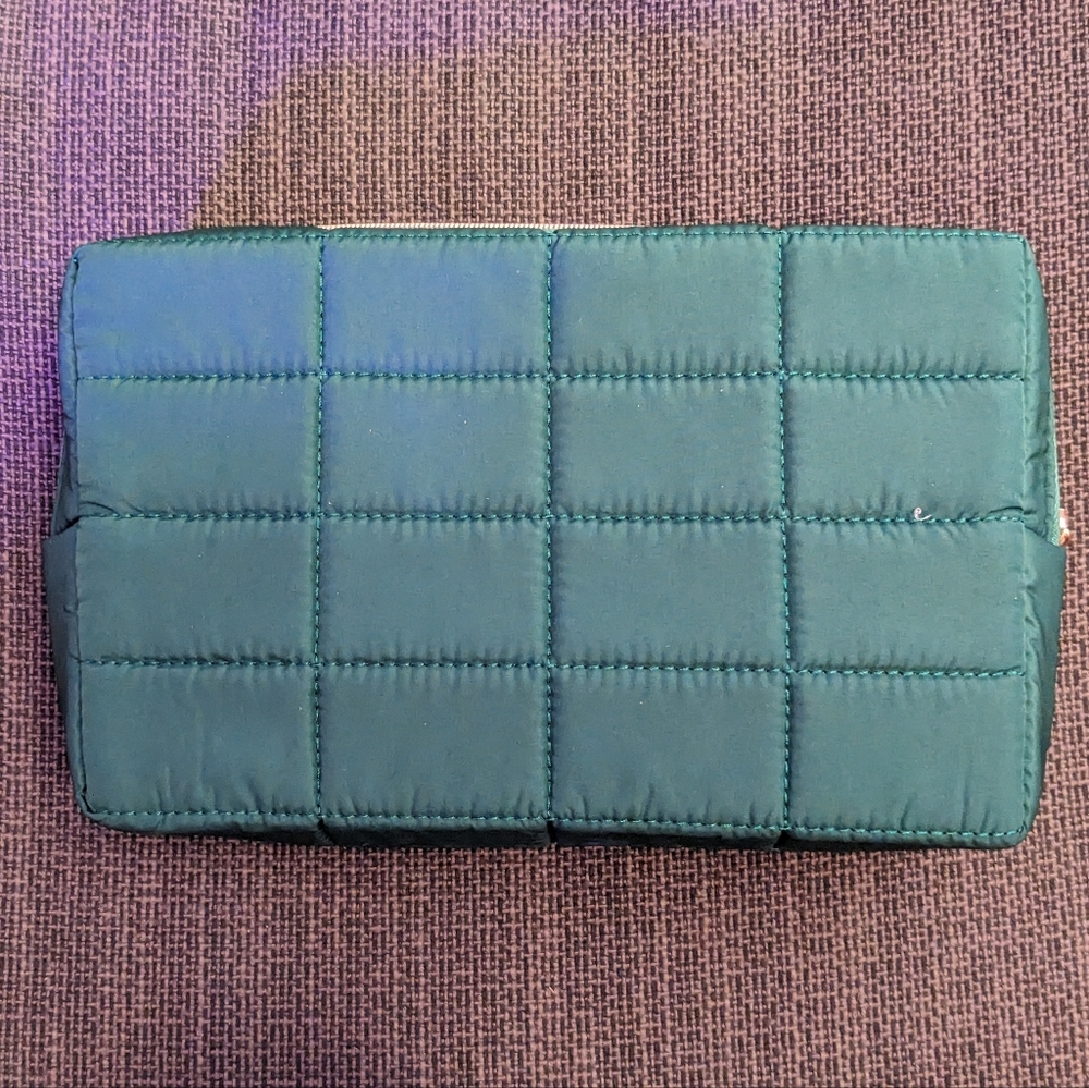 Sephora Forest Green Makeup Bag